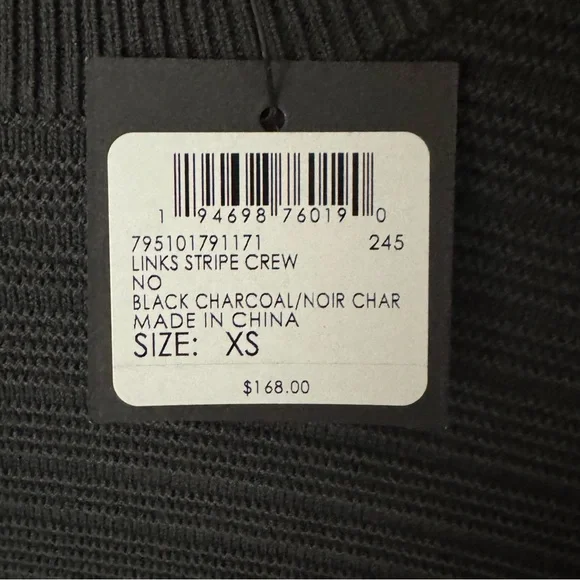 🌑 NWT CLUB MONACO | Links Stripe Crewneck - Picture 6 of 9